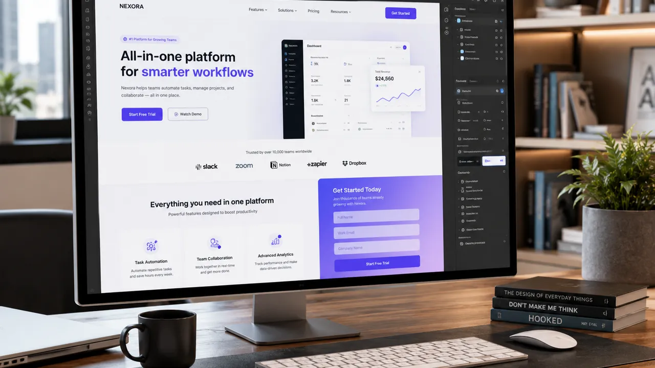 Landing Page Design — Premium Markup