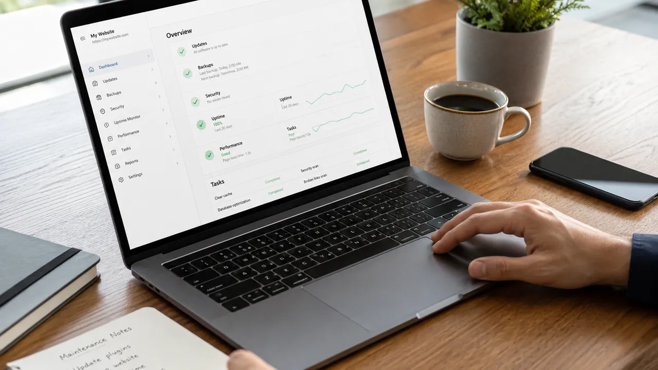 Website Maintenance — Premium Markup