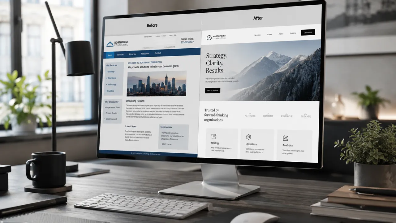 Website Redesign — Premium Markup